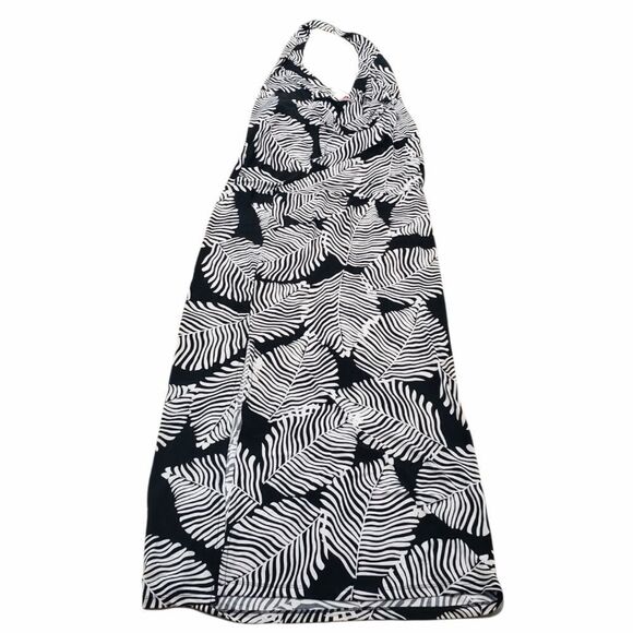 NWOT 24 7 Comfort Dress Size Medium Sleeveless Halter Top Tube Top Floral New - Picture 1 of 7